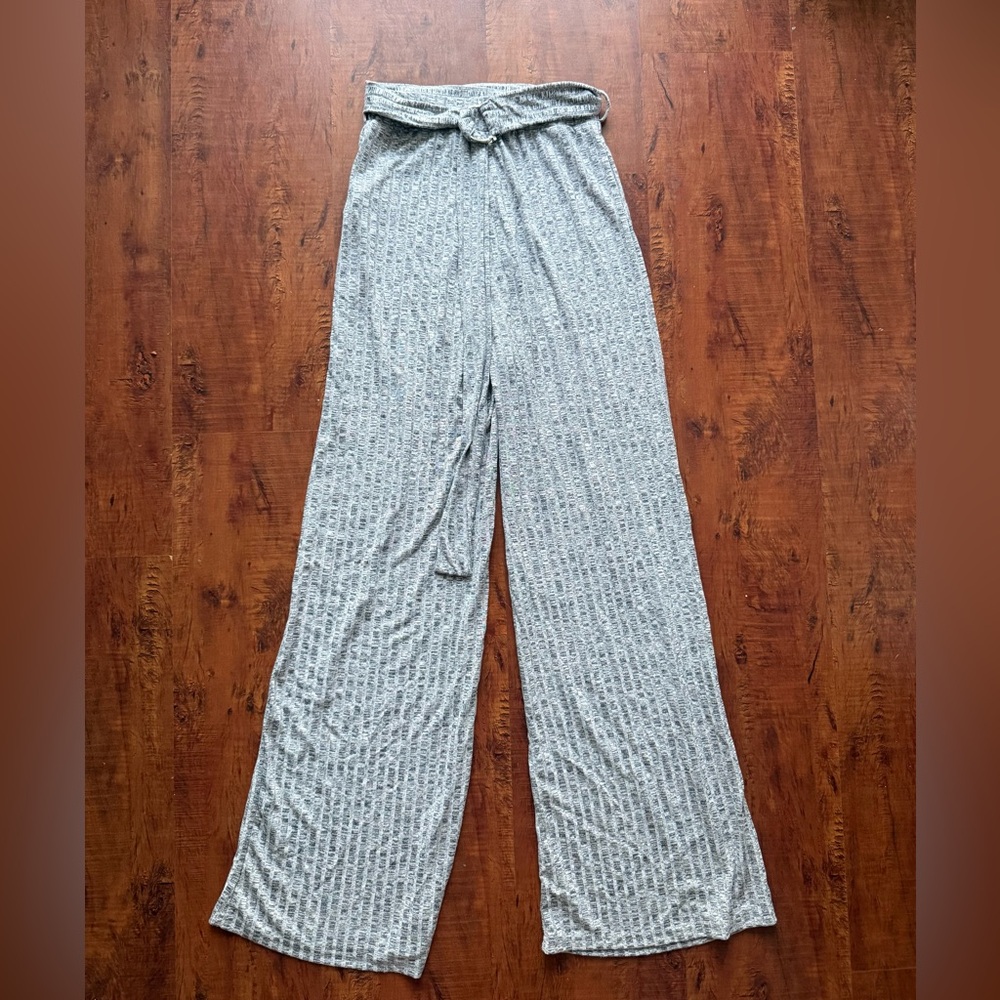 Gray Women's  wide leg pants